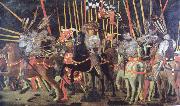 paolo uccello the battle of san romano oil painting